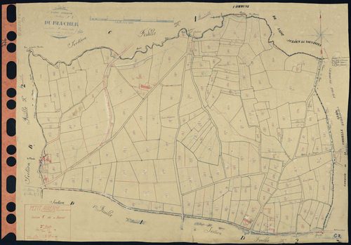 Petit-Auverné - Section C2 Beuchet (section du) . 107-297