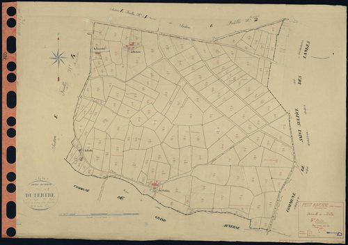 Petit-Auverné - Section E3 Tertre (section du) . 311-473
