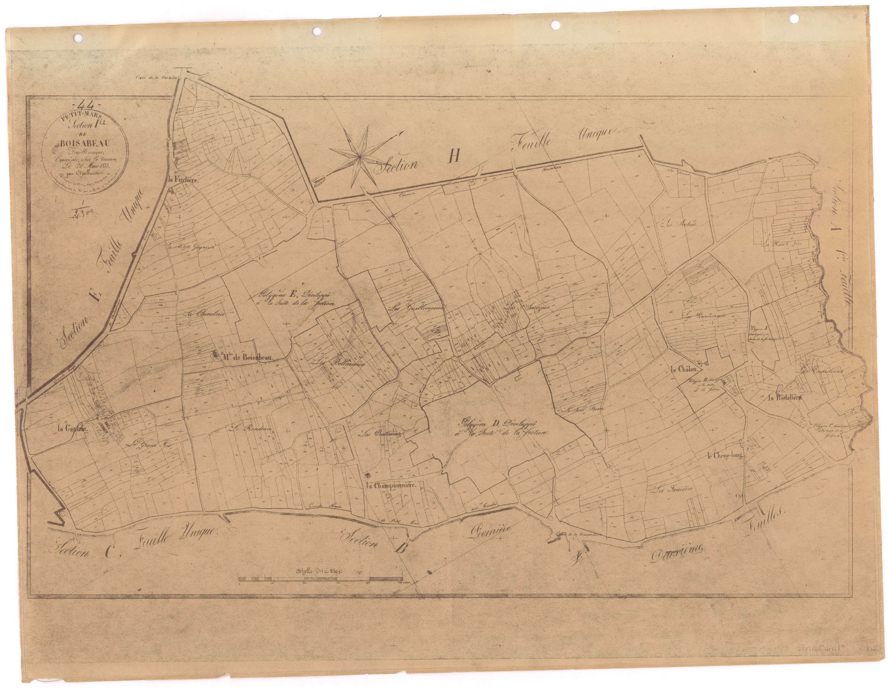 Petit-Mars - Section I Boisabeau (section de)