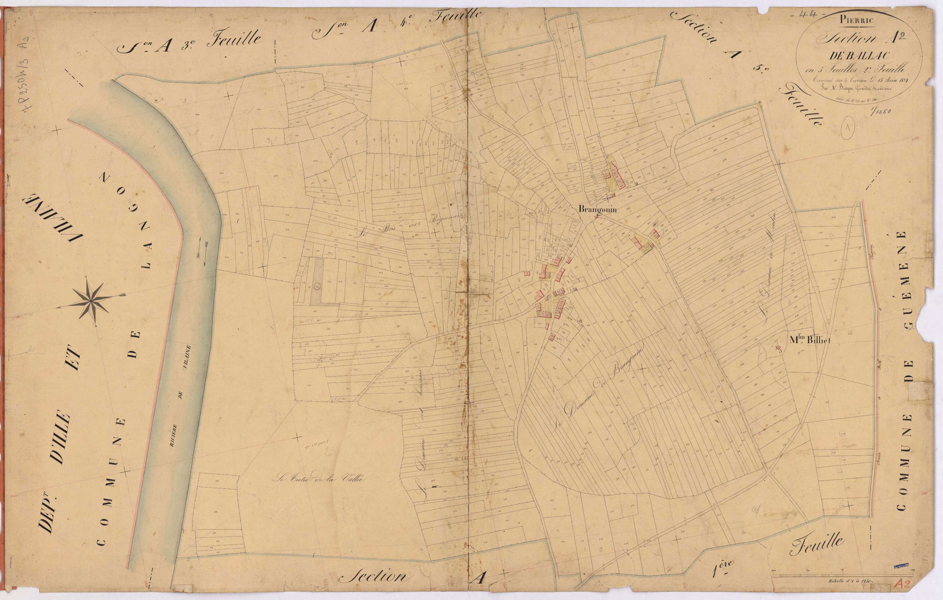 Pierric - Section A2 Ballac (section de) ; 213-840