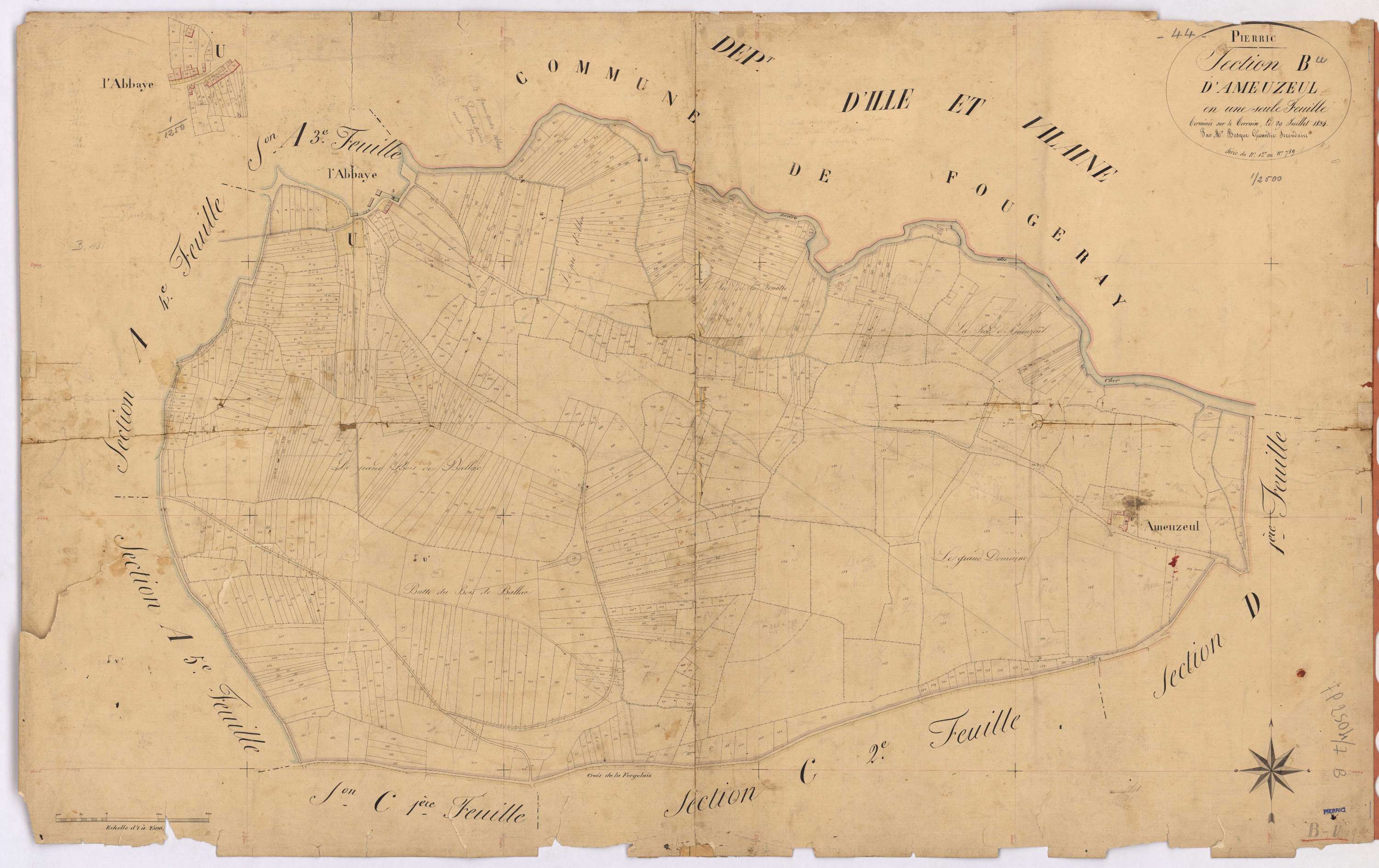 Pierric - Section B Ameuzeul (section d') ; 1-789