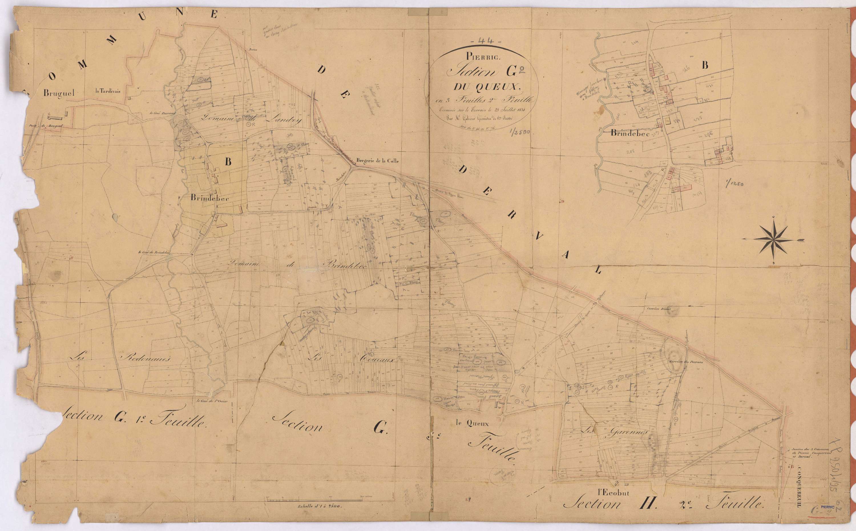 Pierric - Section G2 Queux (section de) ; 46-716