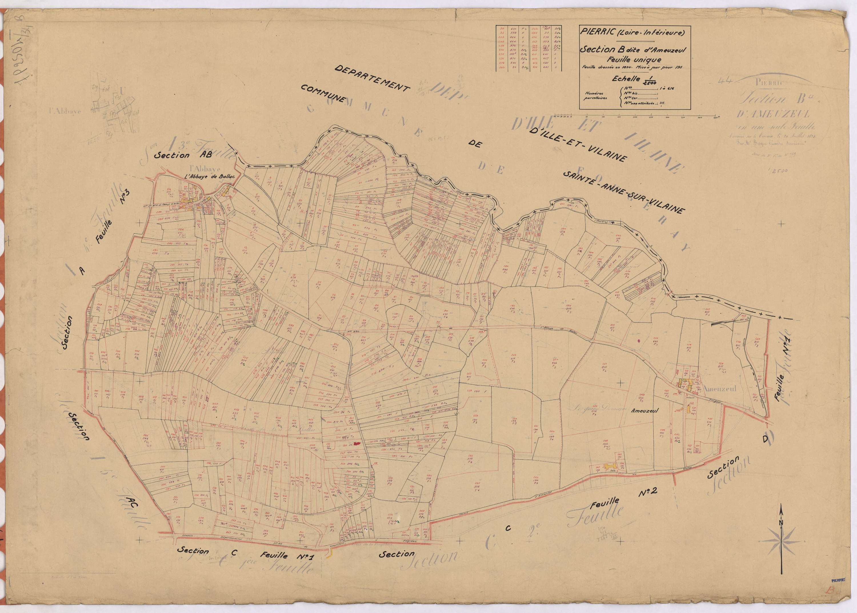 Pierric - Section B Ameuzeul (section d') ; 1-616