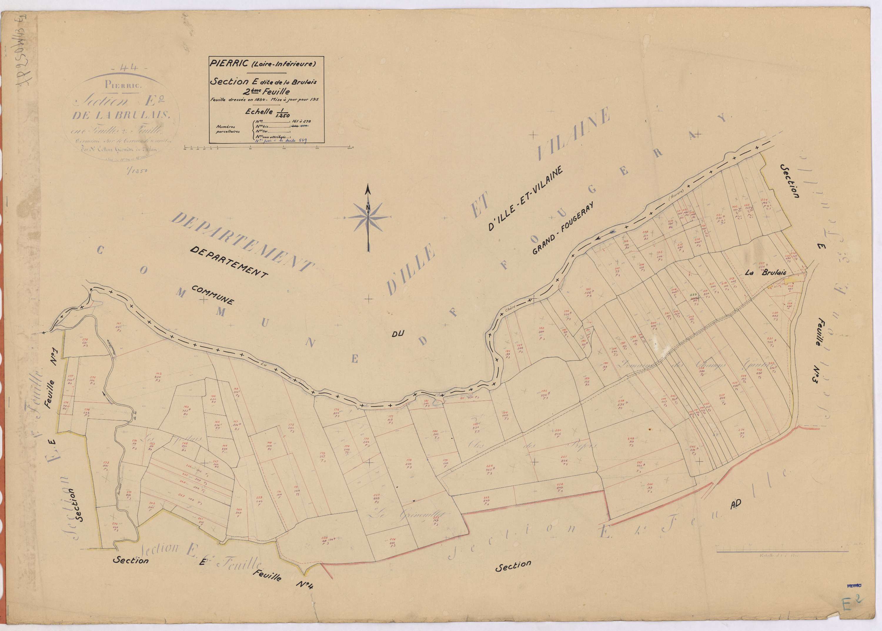Pierric - Section E2 Brulais (section de) ; 161-278