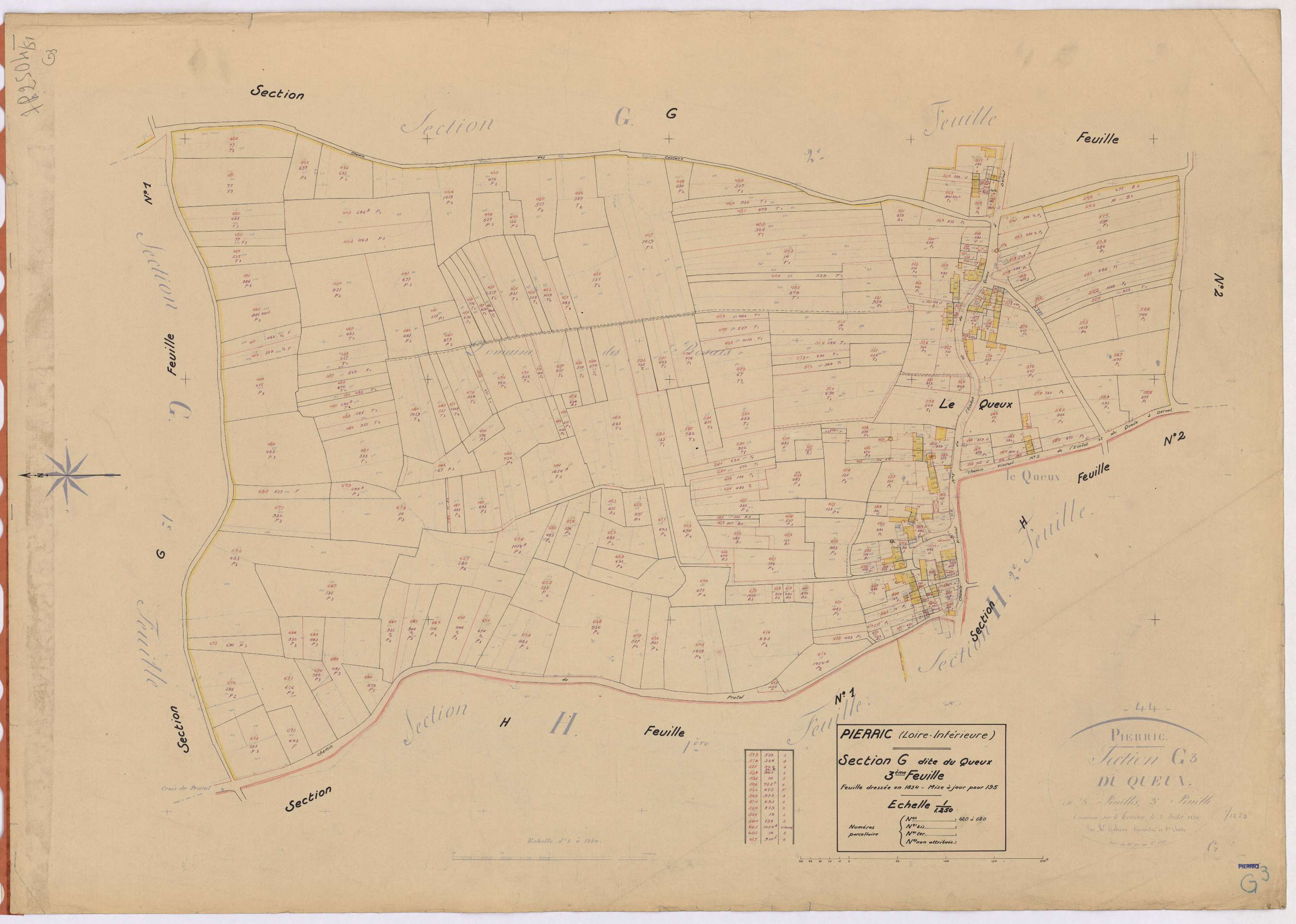 Pierric - Section G3 Queux (section du) ;420-680
