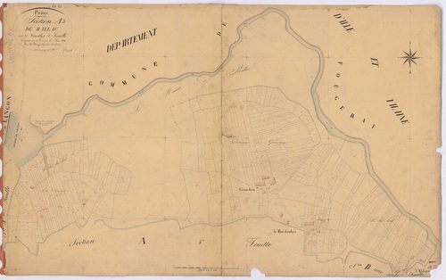 Pierric - Section A3 Ballac (section de) ; 841-1192