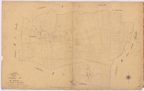 Pierric - Section A4 Ballac (section de) ; 1193-1760