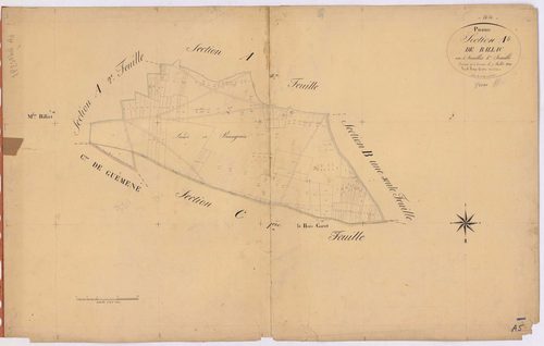 Pierric - Section A5 Ballac (section de) ; 1761-1918