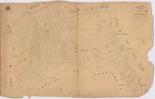 Pierric - Section D2 Boudrinal (section de) ; 1105-2178
