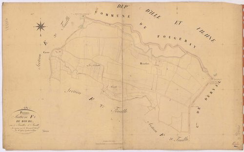 Pierric - Section F1 Bourg (section du) ; 1-118
