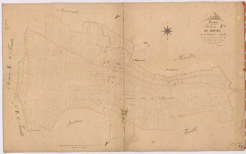 Pierric - Section F2 Bourg (section du) ; 119-619