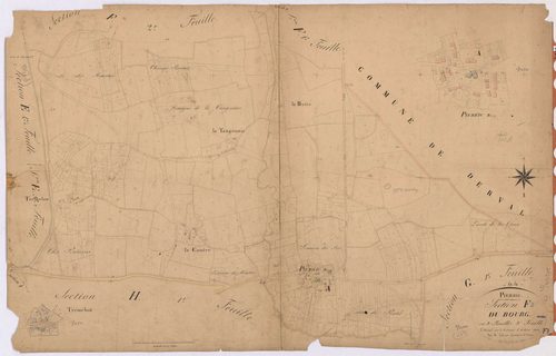 Pierric - Section F3 Bourg (section du) ; 620-1177