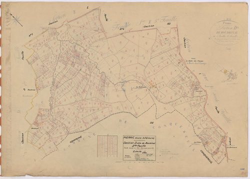 Pierric - Section D2 Boudrinal (section de) ; 650-1285