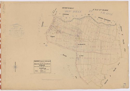 Pierric - Section E1 Brulais (section de) ; 1-160