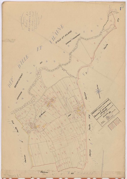 Pierric - Section E3 Brulais (section de) ; 279-448
