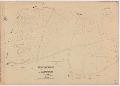 Pierric - Section E4 Brulais (section de) ; 449-558