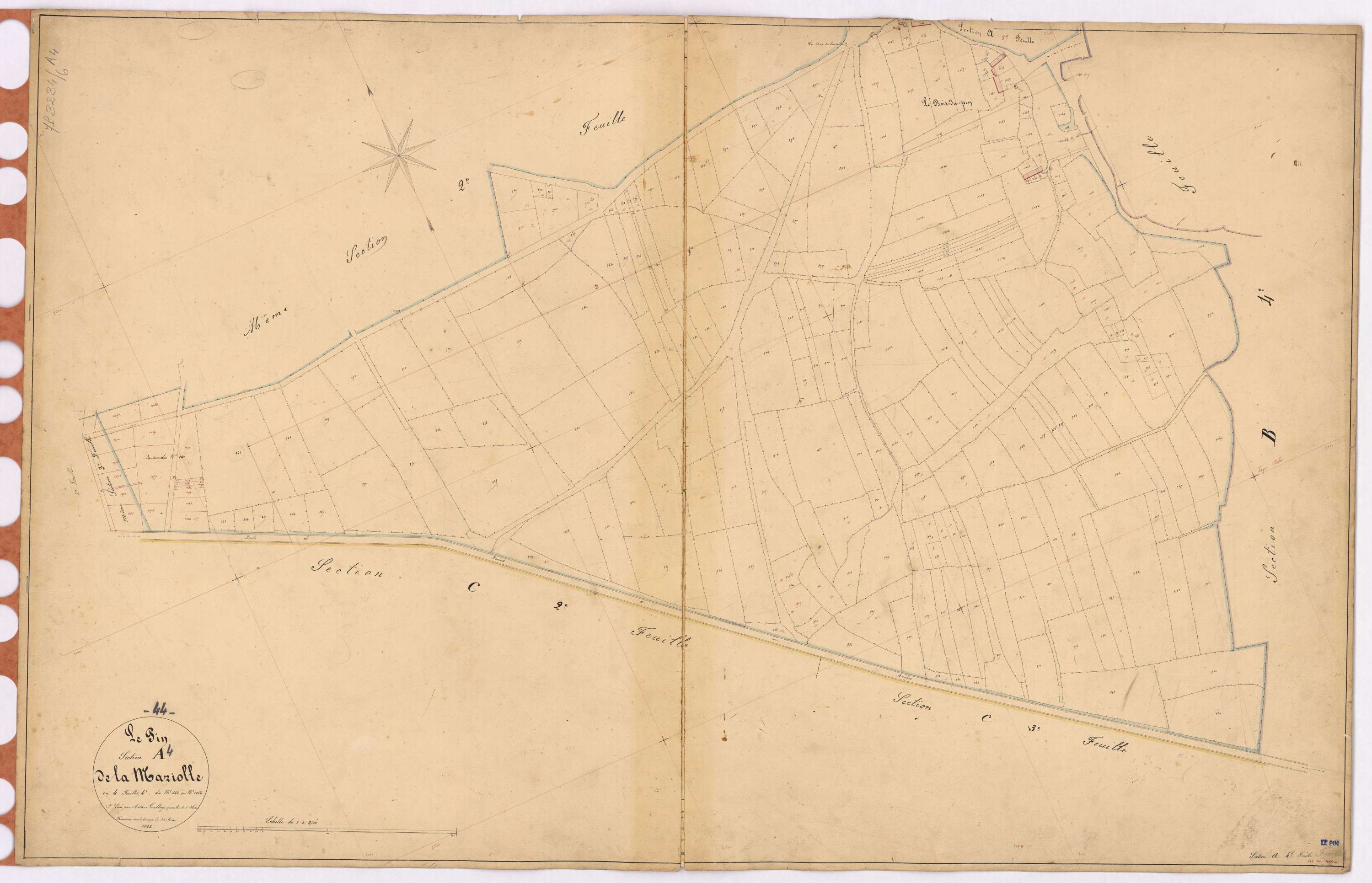 Le Pin - Section A4 Mariolle (section de La) ; 842-1066