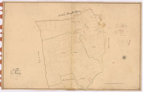 Le Pin - Section E1 Bourg (section du) ; 1-272