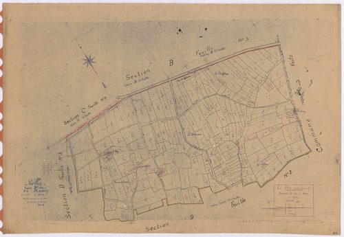 Le Pin - Section D1 Huon (section de) ; 1-191