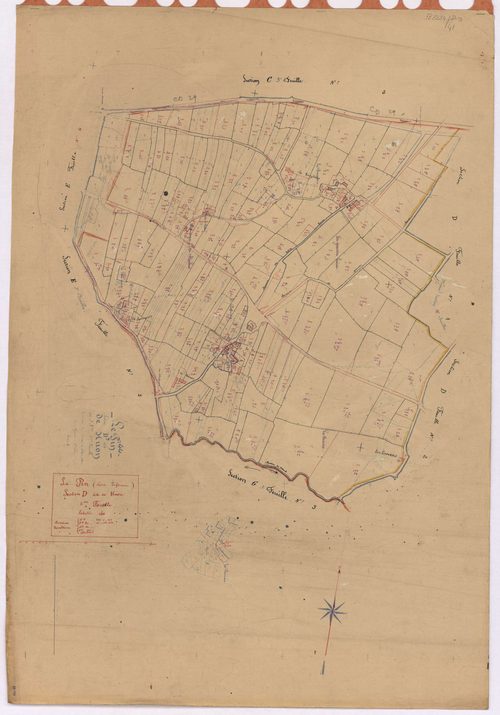 Le Pin - Section D3 Huon (section de) ; 384-563