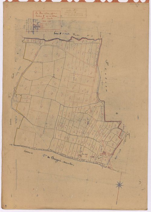 Le Pin - Section F3 Abbayes (section des) ; 289-420