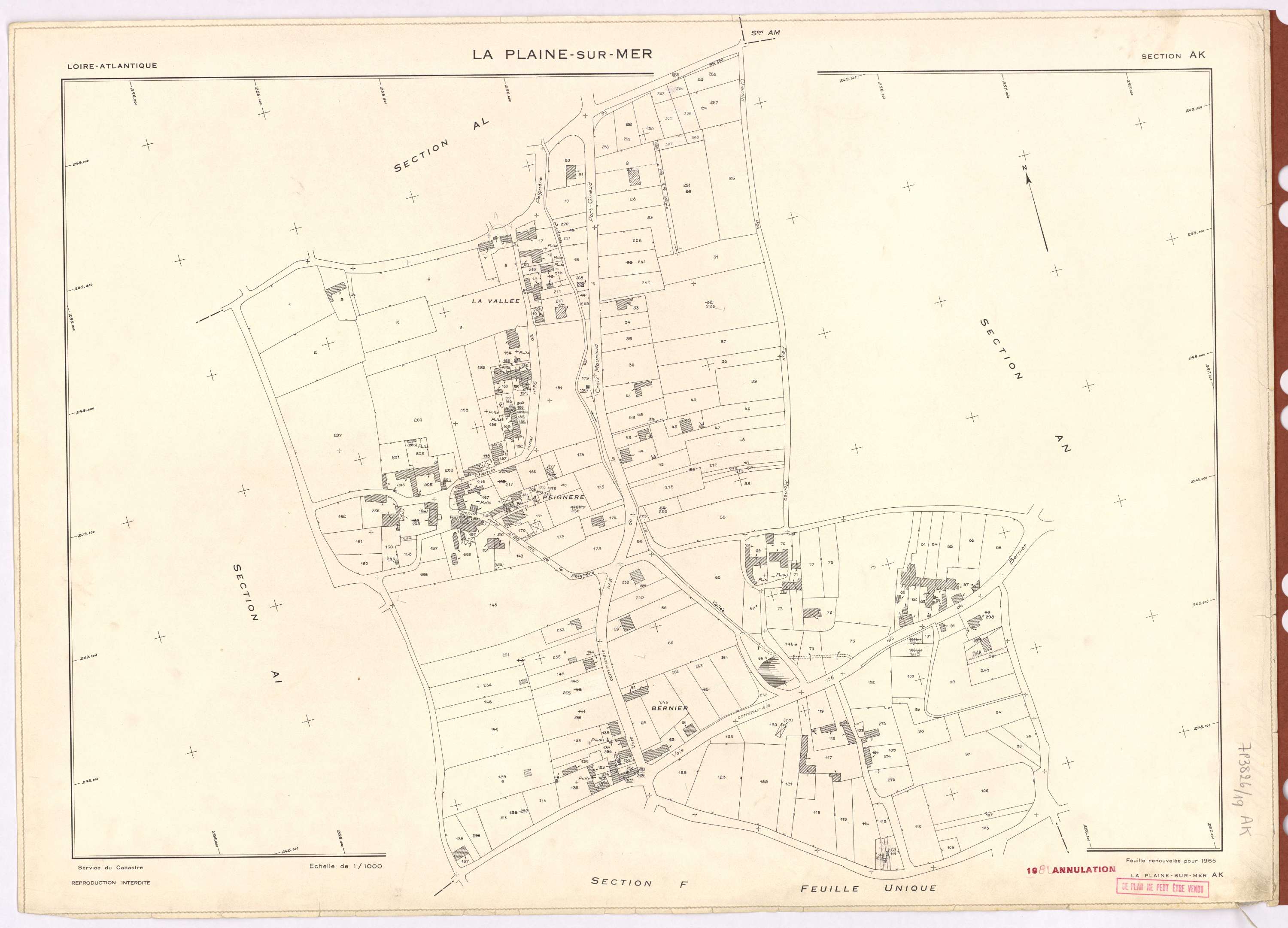 La Plaine-sur-Mer - AK