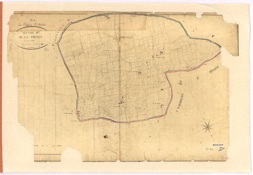 La Plaine-sur-Mer - Section D Treille (section de La)