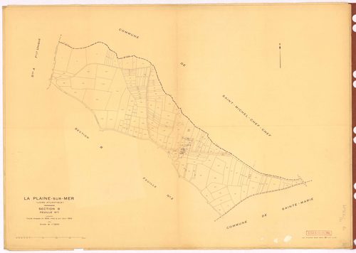 La Plaine-sur-Mer - Section B1 1-156