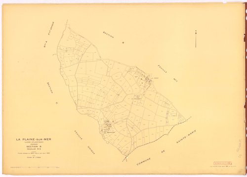 La Plaine-sur-Mer - Section B2 157-374