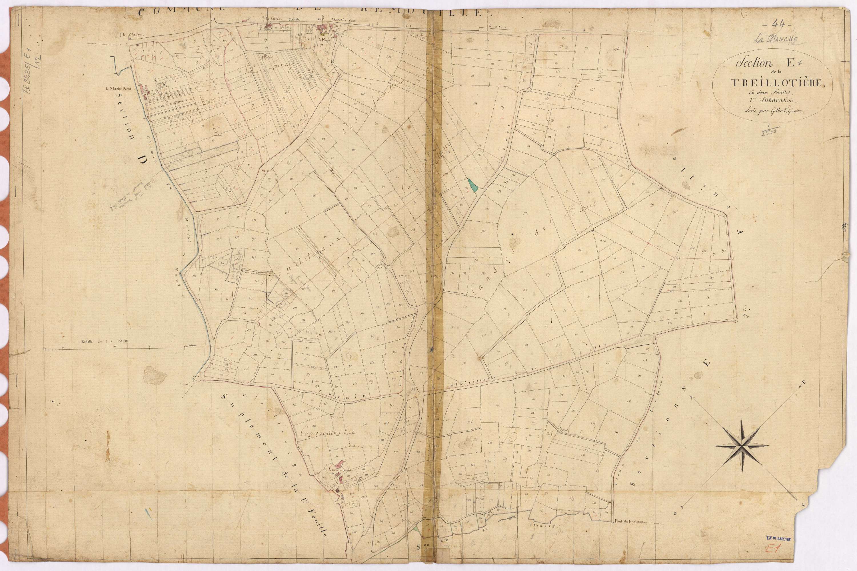 La Planche - Section E1 Treillotière (section de La)