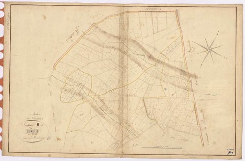 La Planche - Section B1 Brueil (section du)