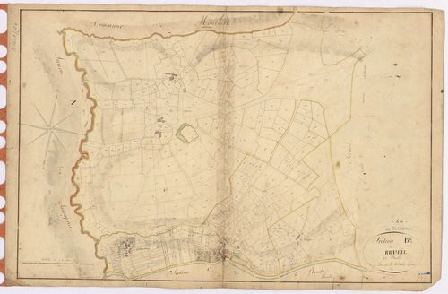 La Planche - Section B3 Brueil (section du)