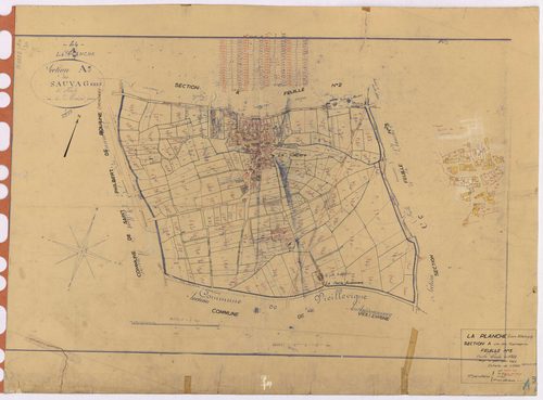 La Planche - Section A3 Sauvagères (section des) ; 946-1201