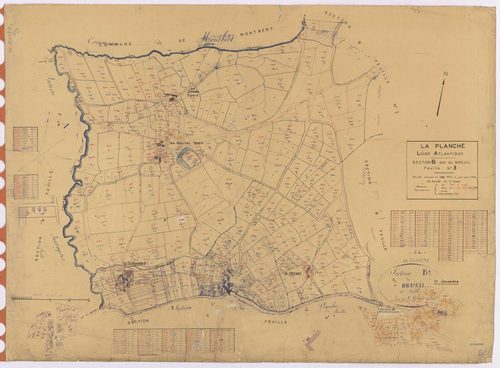 La Planche - Section B3 Breuil (section du) ; 501-898