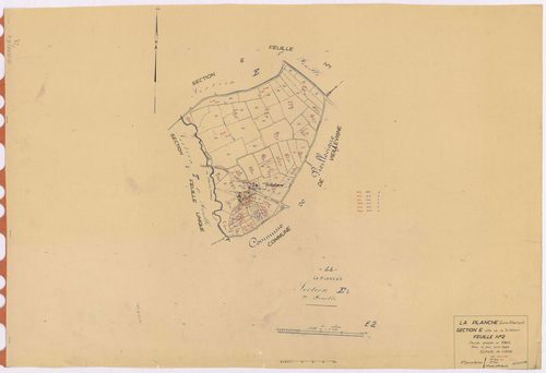 La Planche - Section E2 Trillotière (section de La) ; 334-379