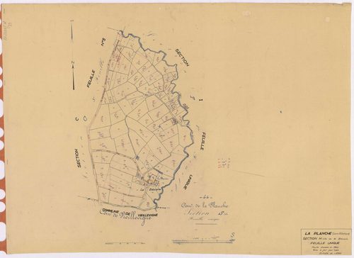 La Planche - Section H Bézière (section de La) ; 1-78