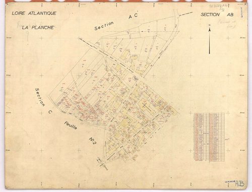 La Planche - Section AB 1-405