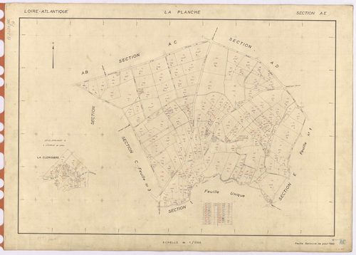 La Planche - Section AE 1-206