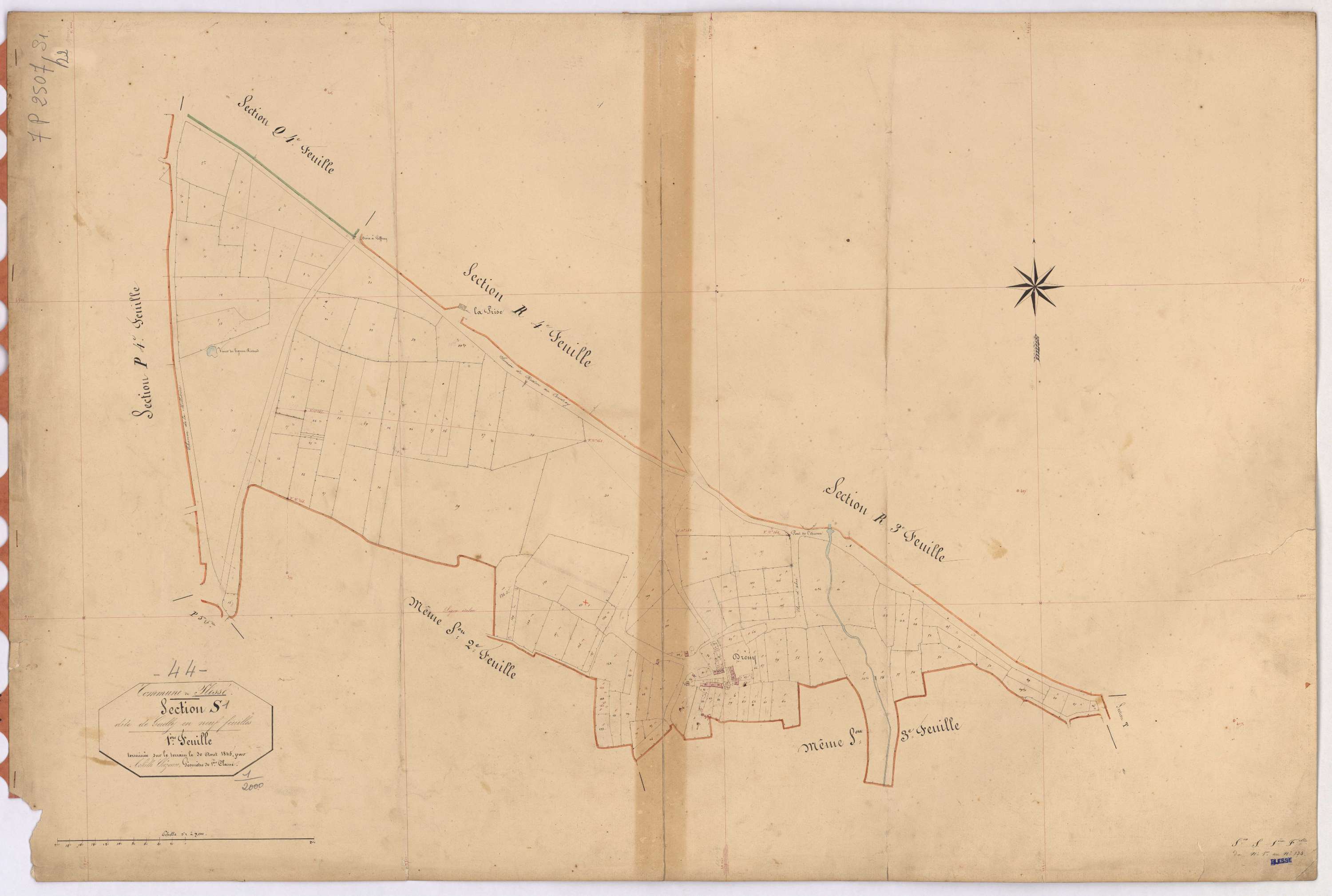 Plessé - Section S1 Guelly (section de) ; 1-134