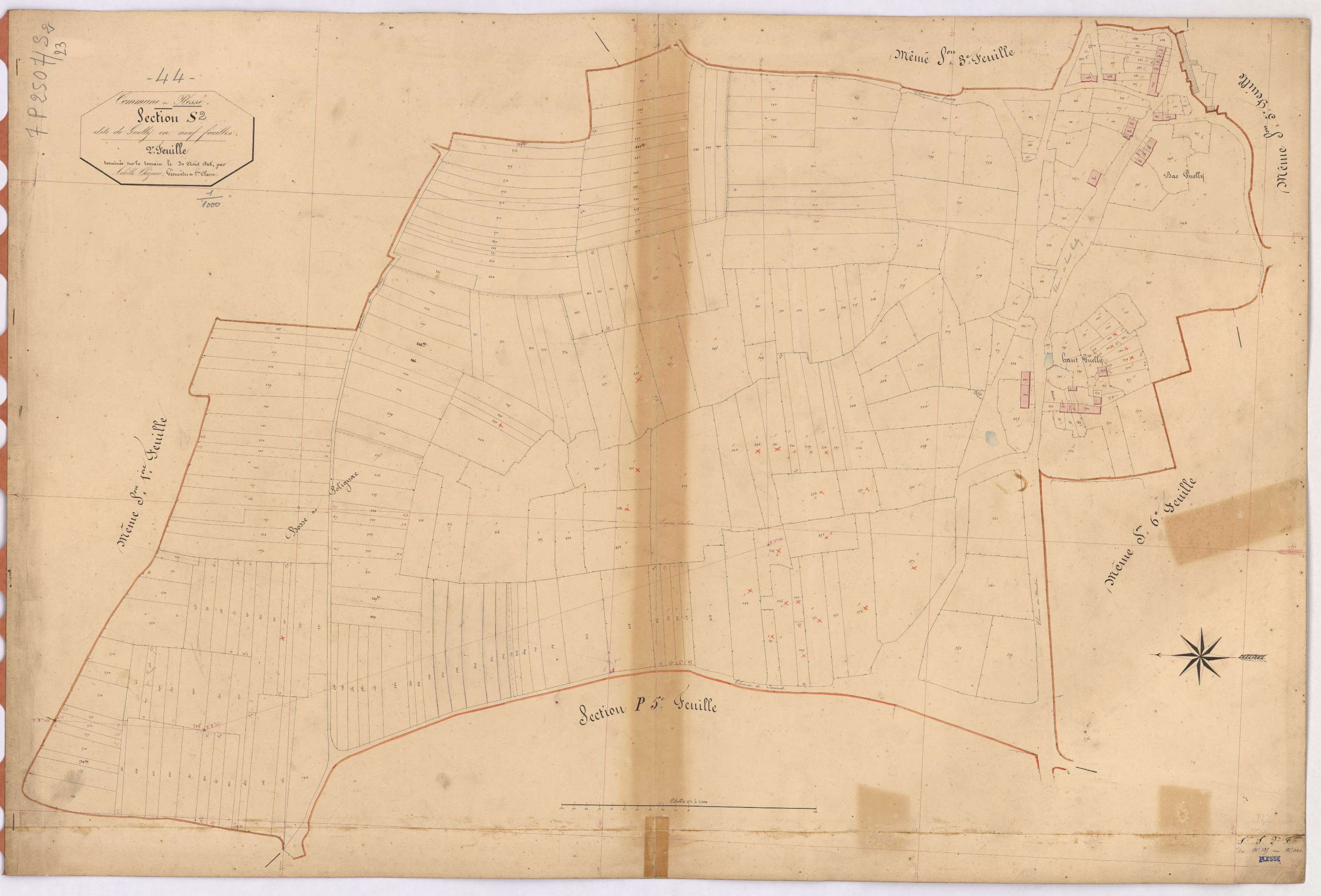 Plessé - Section S2 Guelly (section de) ; 135-440