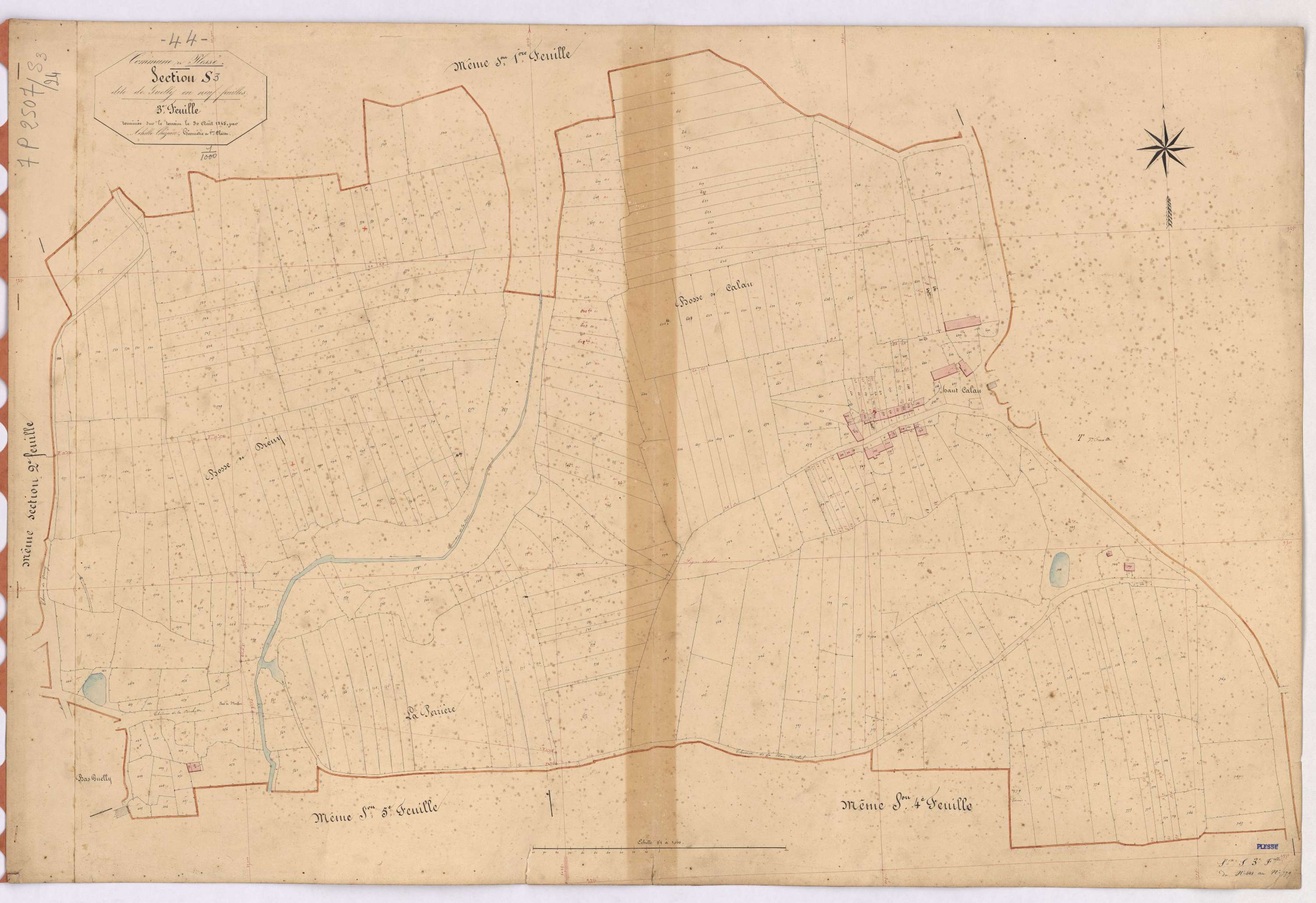 Plessé - Section S3 Guelly (section de) ; 441-779