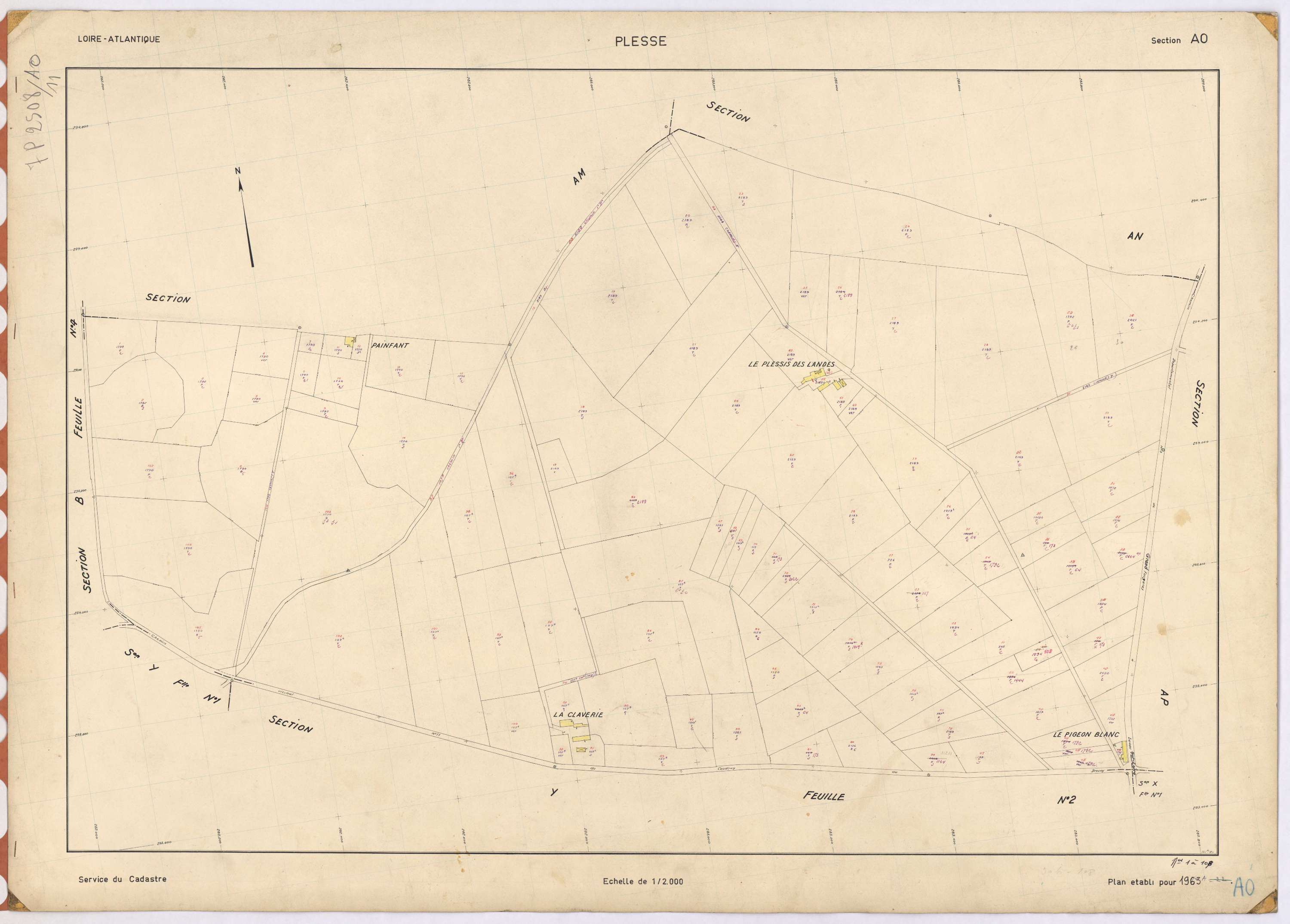 Plessé - Section AO 1-108