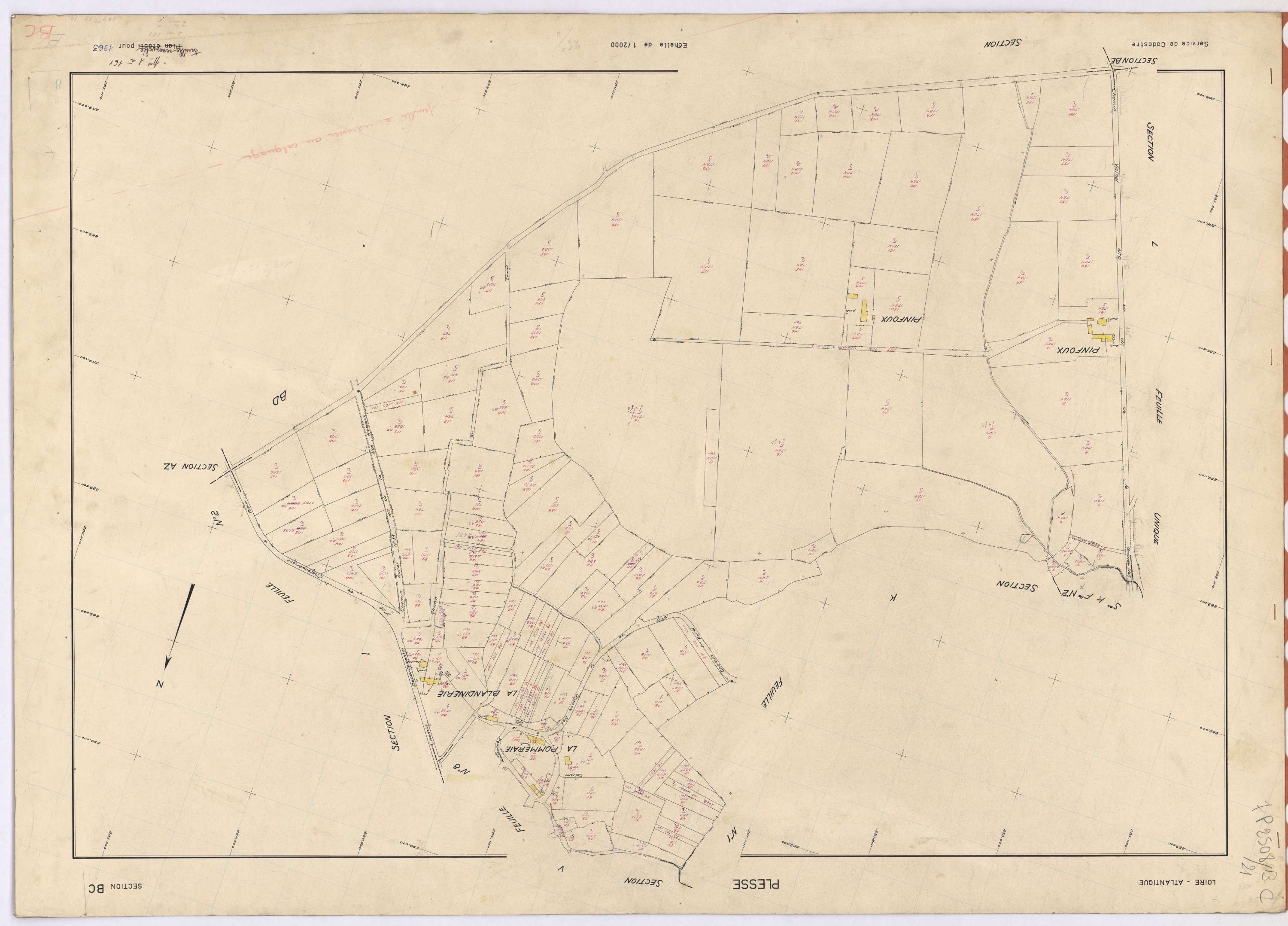 Plessé - Section BC 1-161