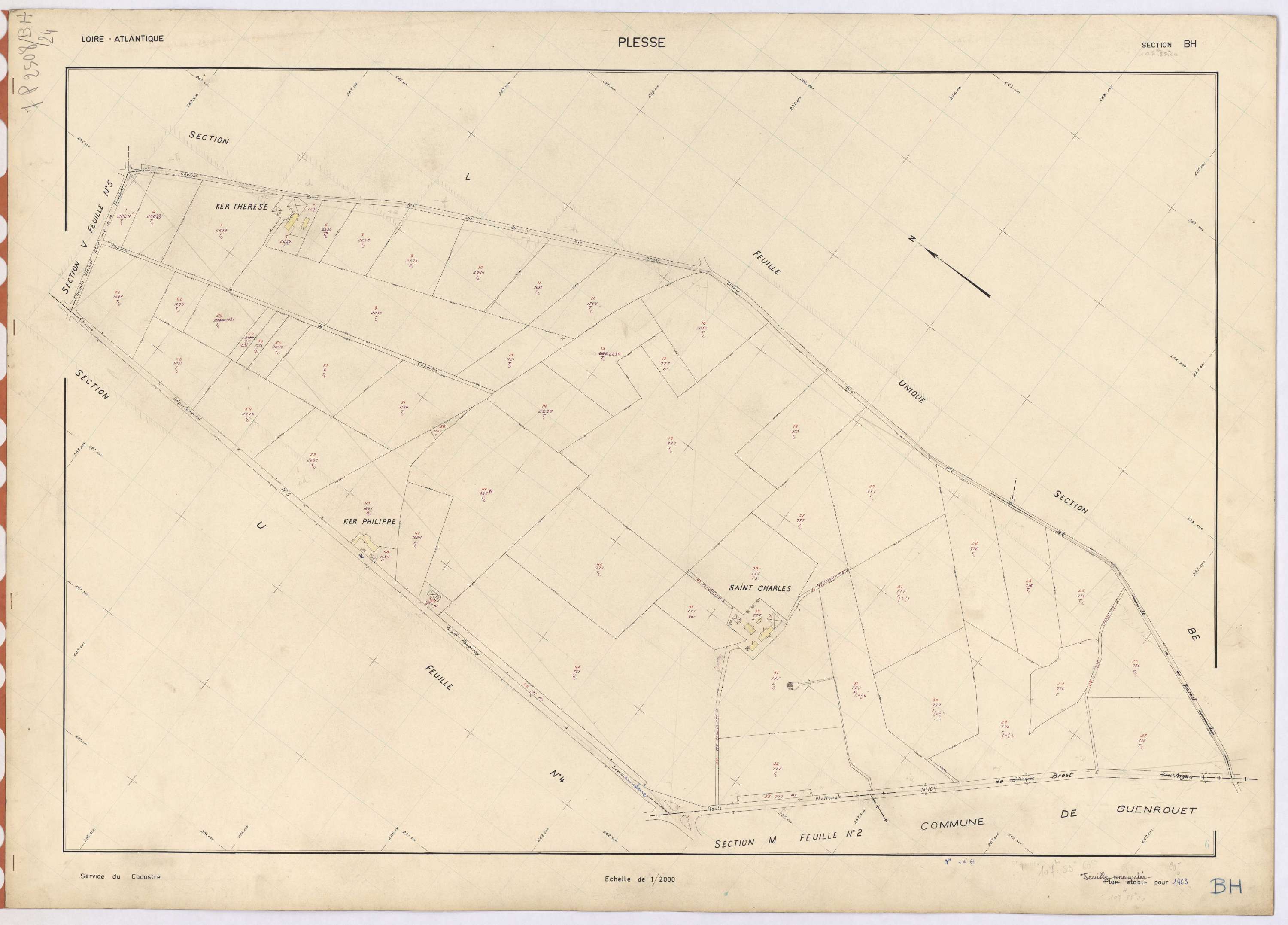 Plessé - Section BH 1-61