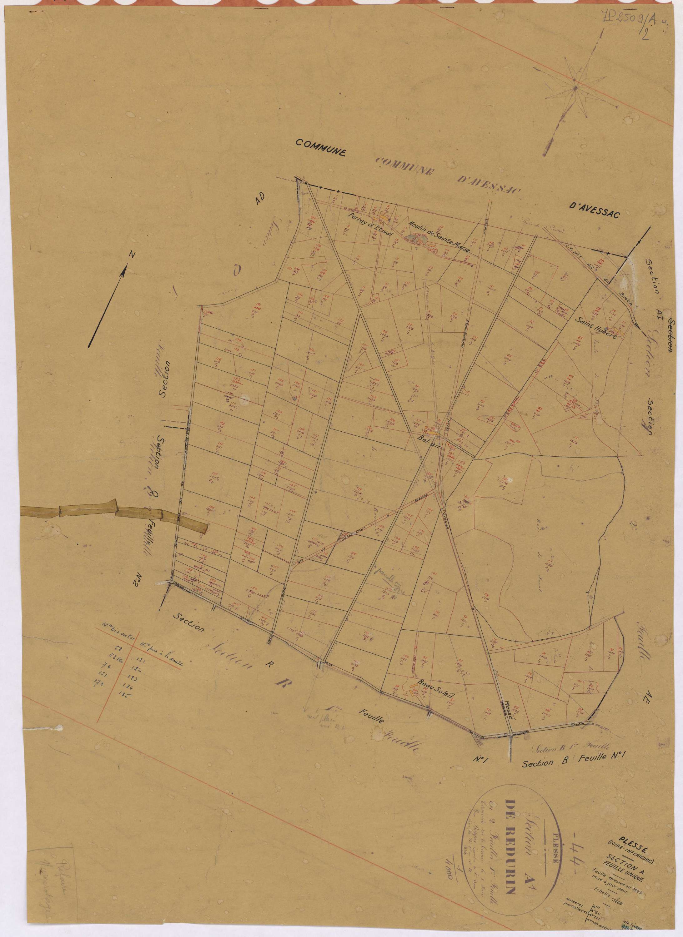 Plessé - Section A 1-180