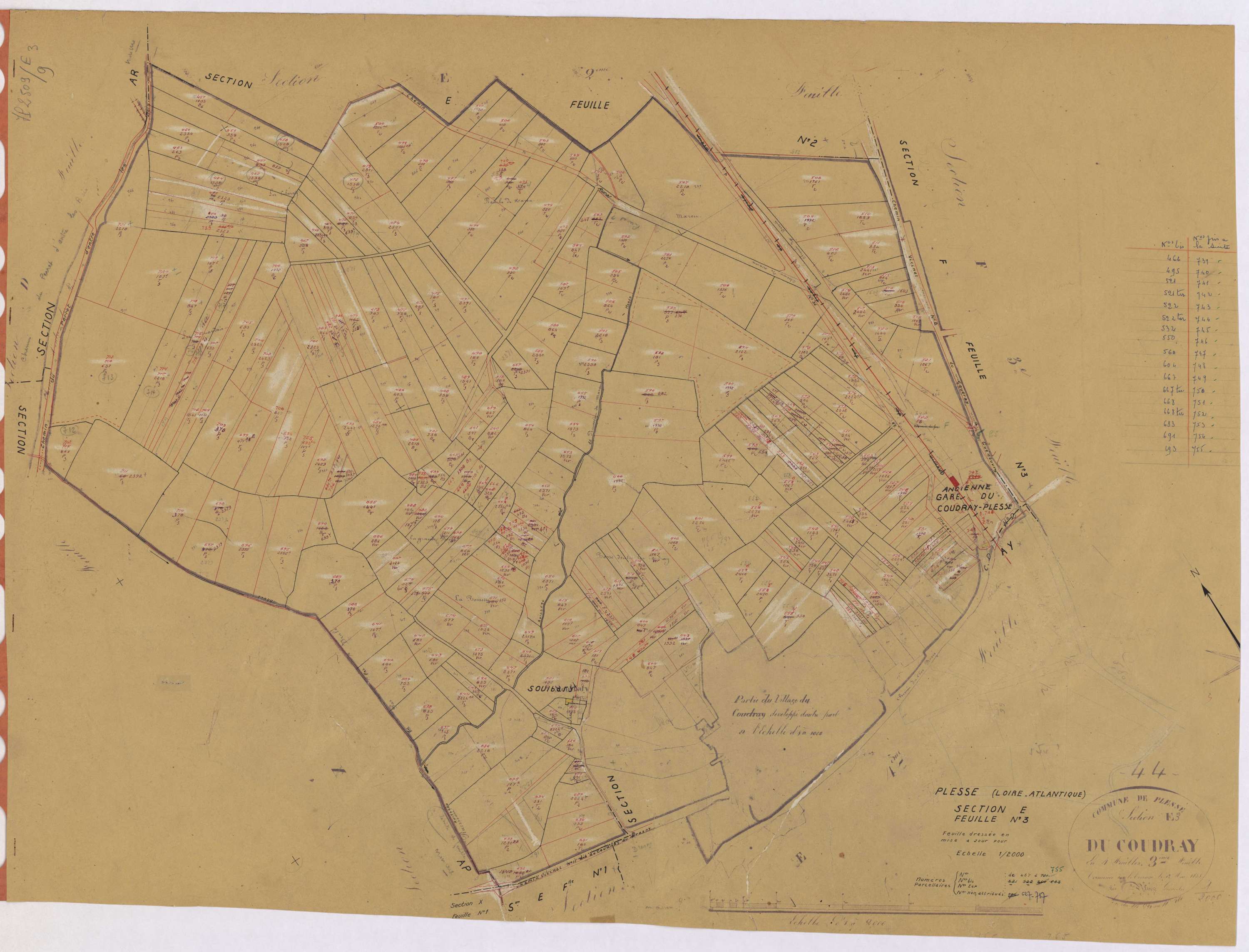 Plessé - Section E3 457-755