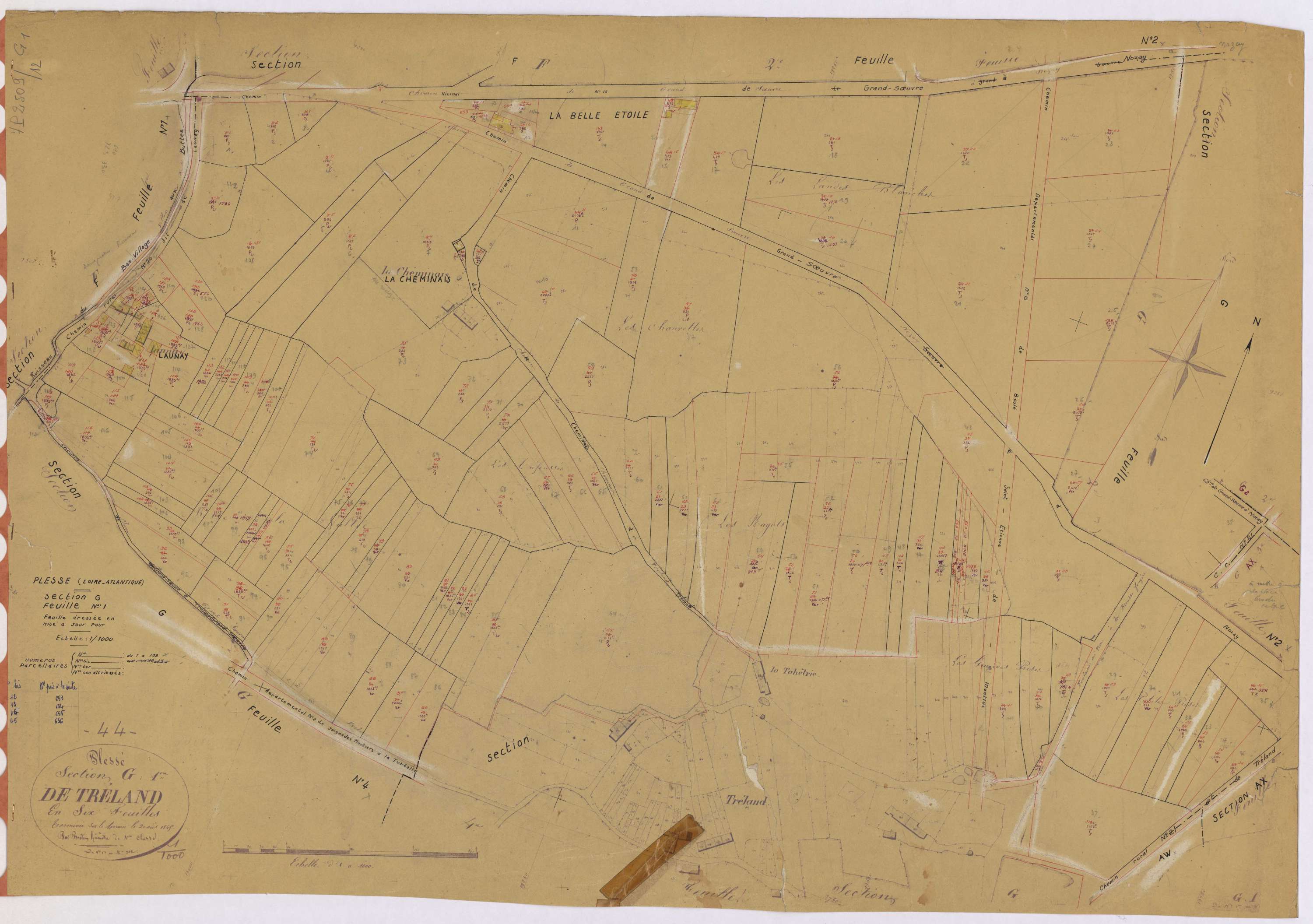 Plessé - Section G1 1-132