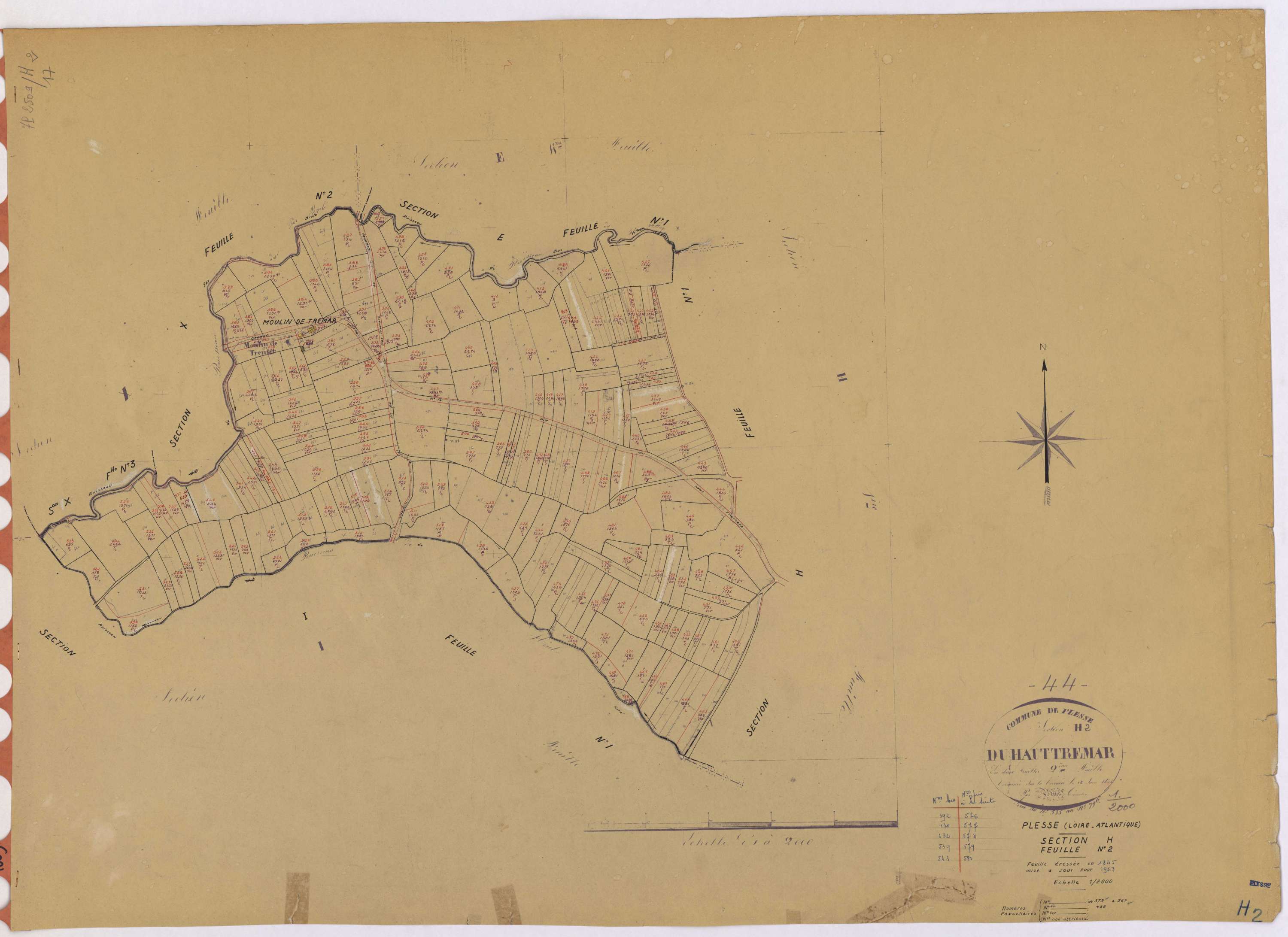 Plessé - Section H2 379-569