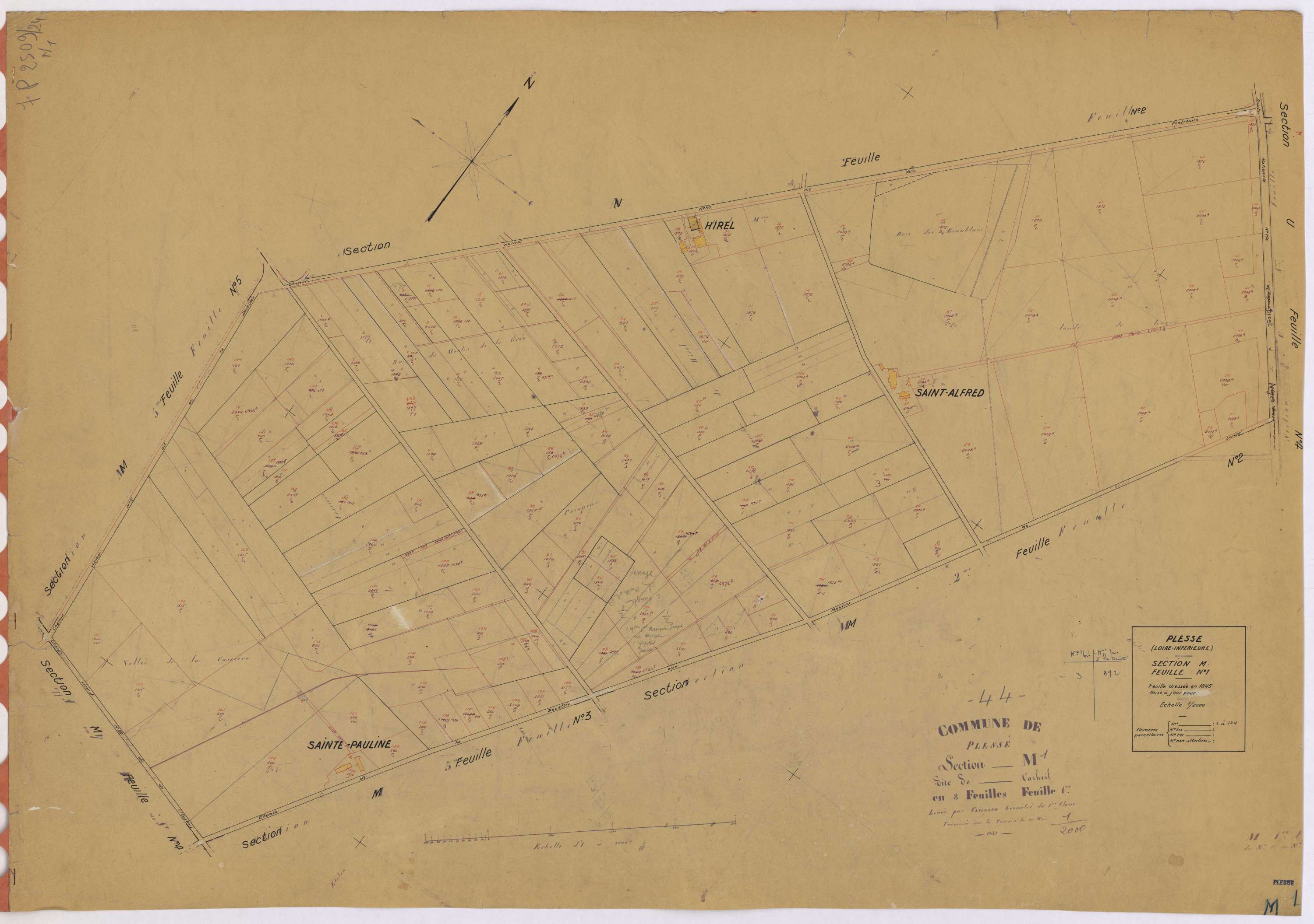 Plessé - Section M1 1-144