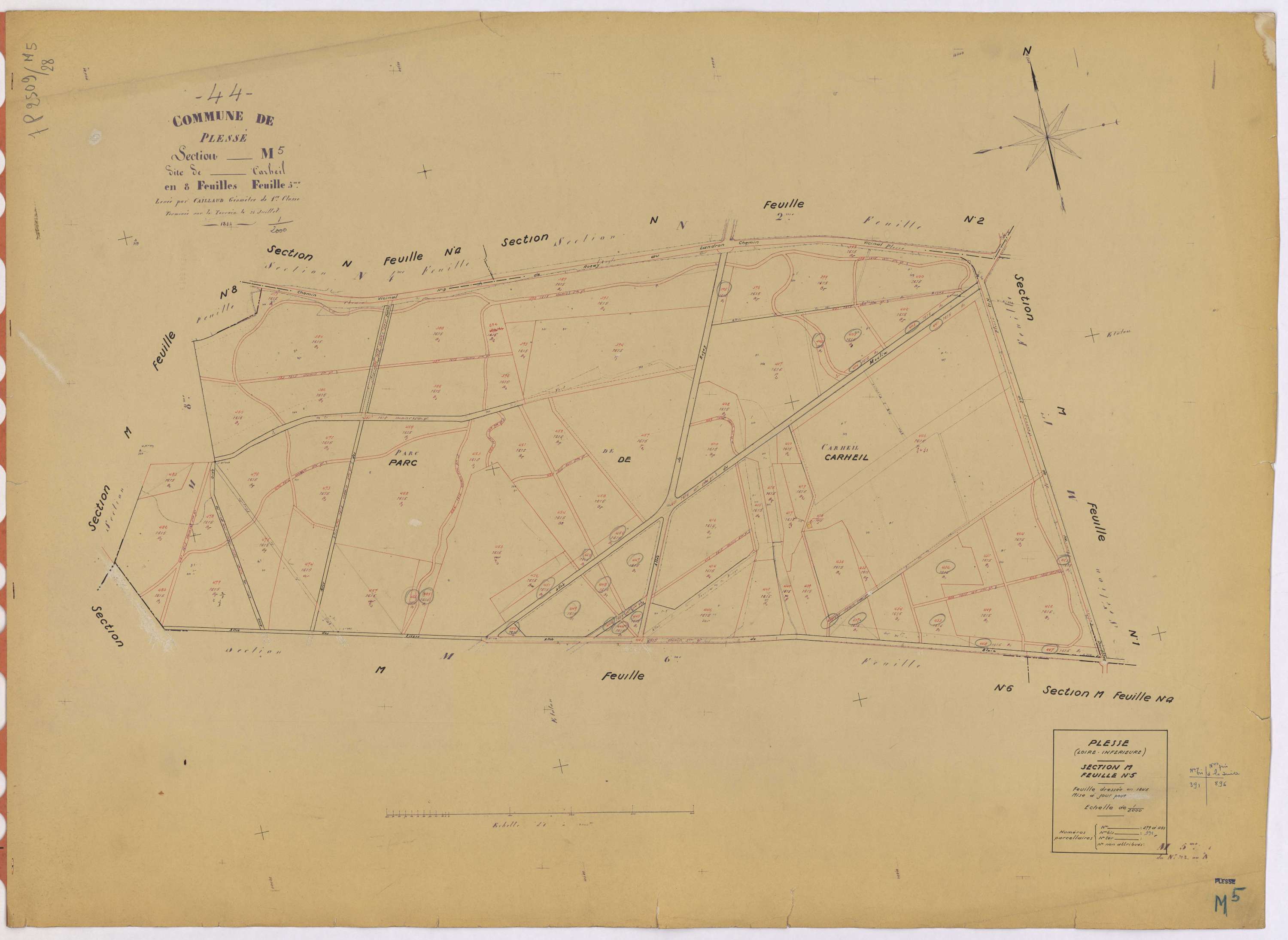Plessé - Section M5 379-483